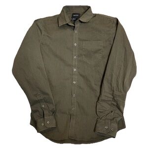 5.11 Tactical Mens Button Up Shirt Size M GreenStretch Long Sleeve Performance
